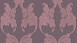 Textile thread wallpaper purple vintage flowers & nature Tessuto 285