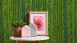 vinyl wallpaper green modern flowers & nature Il Decoro 361