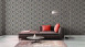 vinyl wallpaper grey modern stripes scandinavian 2 422