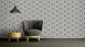 vinyl wallpaper grey modern stripes scandinavian 2 422