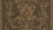 vinyl wallcovering textured wallpaper brown vintage retro country house baroque flowers & nature ornaments Versace 2 161