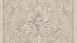 vinyl wallcovering textured wallpaper beige vintage retro country house baroque flowers & nature ornaments Versace 2 163
