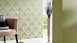 textile thread wallpaper green modern classic plain stripes Tessuto 141