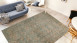 planeo carpet - Antique 125 Blue / Gold / Khaki
