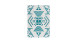 planeo carpet - Esperanto 625 white / turquoise