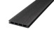 planeo ECO-Line WPC decking board hollow chamber dark grey - smooth/grooved