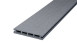 planeo ECO-Line WPC decking board hollow chamber light grey 4m - smooth/grooved