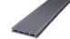 planeo ECO-Line WPC decking board hollow chamber light grey 4m - smooth/grooved