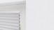 planeo honeycomb pleated blind 25mm VD VS - white