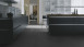Wineo vinyl floor - 800 tile Solid Dark - 914x914mm adhesive vinyl
