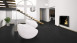 Wineo vinyl floor - 800 tile Solid Black - 914x457mm adhesive vinyl