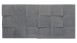 planeo StoneWall Solid Cubic - Anthracite