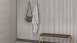 planeo Acoustic Panels Pro - White Oak 250 x 60 cm | 8mm felt backing