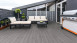 planeo Autentica solid plank Co-Ex basalt grey - wood texture