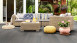 planeo Autentica solid plank Co-Ex basalt grey - wood texture