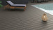 planeo SolidWood WPC decking complete set solid planks - light grey French/textured