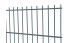 Double-rod fence heavy 8/6/8 RAL 7016 Anthracite