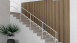 planeo Acoustic Panels Pro - Rustic Oak 250 x 60 cm | 8mm felt backing