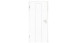 planeo interior door lacquer 2.0 - Koen 9010 white lacquer 1985 x 860 mm DIN L - round RSP hinge 3-t