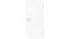 planeo interior door lacquer 2.0 - Kunibald 9010 white lacquer 2110 x 610 mm DIN R - round RSP hinge 3-t