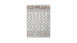 planeo carpet - Agadir 410 White / Black / Multi