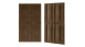 planeo Softwall Premium - Acoustic Wall Cushion 90x30cm Brown