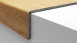 planeo vinyl stair tread type A - cover angle click top