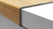 planeo vinyl stair tread type C - Overlap click top and bottom