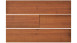 planeo wooden terrace - light bamboo - smooth/grooved