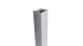 planeo Basic - post to set in concrete silver grey 155 cm