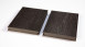 Complete set planeo CoEx-Line BPC solid plank wood structure walnut/black-brown incl. aluminium-UK