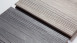 planeo CoEx-Line BPC solid plank stone grey/graphite - wood structure
