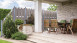 planeo prefabricated fence - square Bi-Color white 180 x 180cm