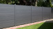 planeo Alumino - garden fence square anthracite grey DB 703