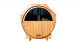 planeo sauna barrel Premium Svenja 2 thermowood mounted