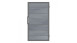 planeo Solid Grande - Premium door stone grey co-ex with anthracite aluminium frame