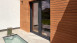 planeo Fassado - WPC rhombus strip facade cladding Prime amber brown
