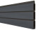 planeo Gardence Rhombus door - DIN right 2-leaf stone grey co-ex with anthracite aluminium frame