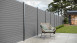 planeo 3D - Silbereiche garden fence