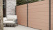 planeo Envoy - garden fence sand oak medium