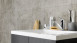 Plastic wall cladding - planeo StrongWall - Dark Cement
