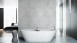 Plastic wall cladding - planeo StrongWall - Grey Cement