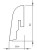 Wicanders Skirtings - Cork-Funiert - Structure Nightshade/Olive/Taupe/Algae - 20x50x2400 mm