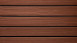 planeo Fassado - WPC rhombus strip facade cladding Prime tobacco